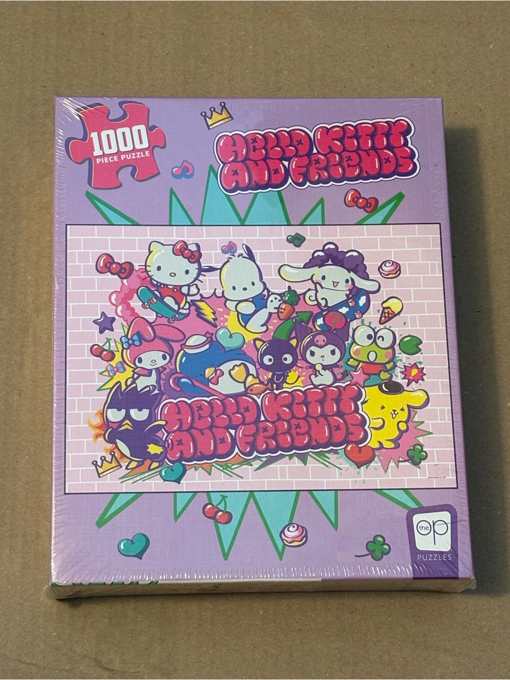 Hello Kitty and Friends SEALED 1000-Piece Tokyo Skate Graffiti Puzzle NEW